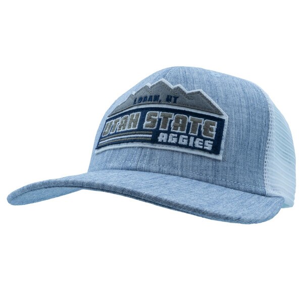 Utah State Aggies Mesh-back Adjustable Snap Hat